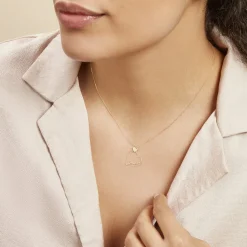 Histoire d'Or Collier Or Jaune Linaire Discount