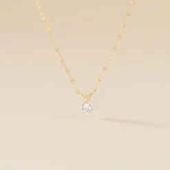 Histoire d'Or Collier Or Jaune Luminae Oxyde De Zirconium Sale