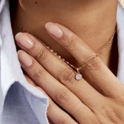 Histoire d'Or Collier Or Jaune Luminata Diamants