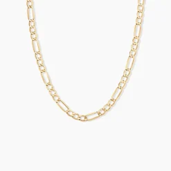 Histoire d'Or Collier Maille Alternée 1/3 or jaune New