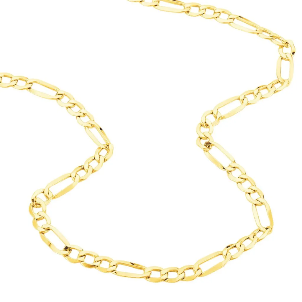 Histoire d'Or Collier Or Jaune Maille Alternée