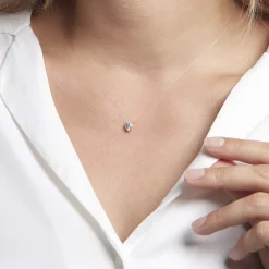 Histoire d'Or Collier Or Jaune Maiorga Oxyde De Zirconium Outlet