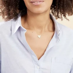 Histoire d'Or Collier Or Jaune Proxumae Nacre Best