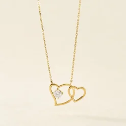 Histoire d'Or Collier Or Jaune Shiela Oxyde Central Best