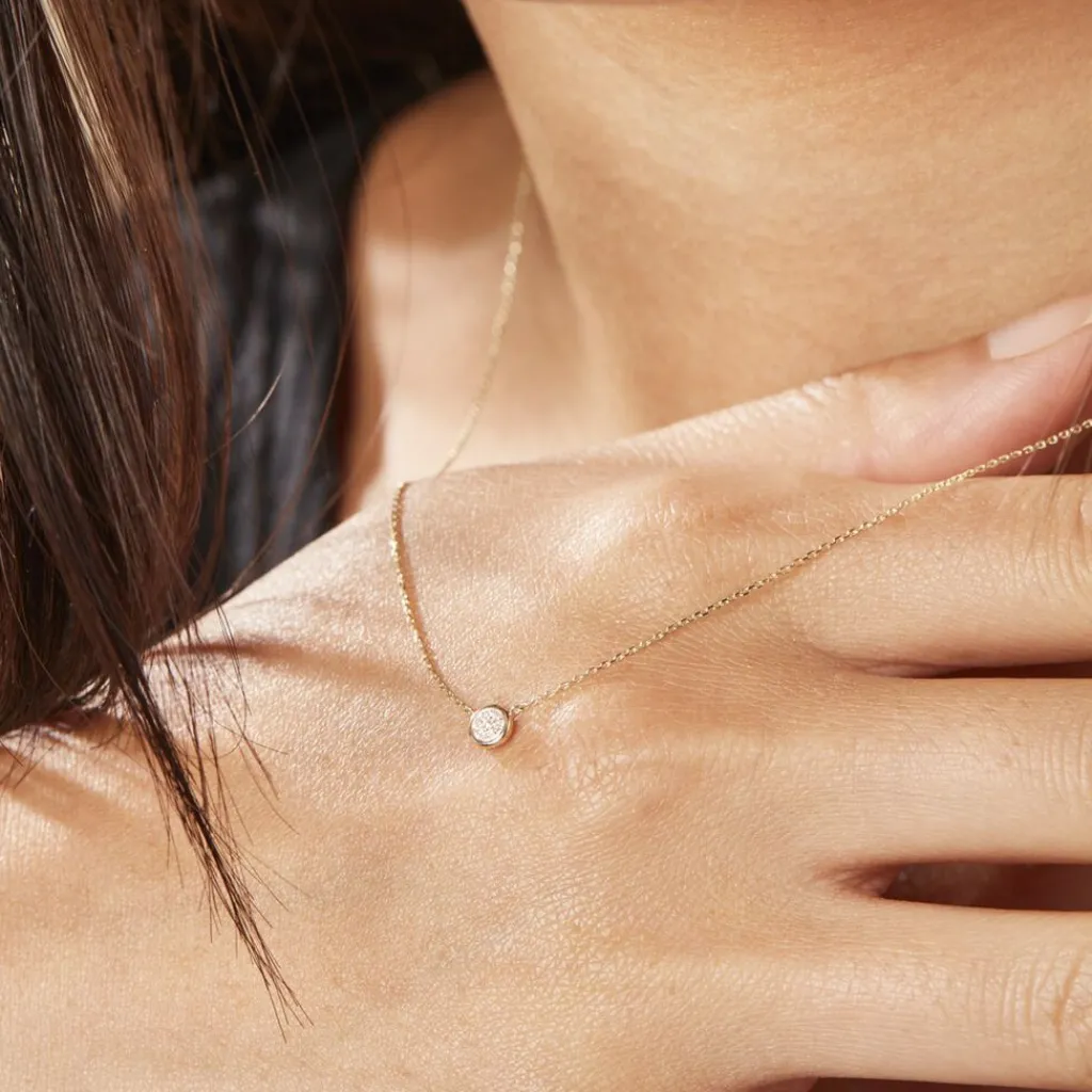 Histoire d'Or Collier Or Jaune Sofia Diamants or jaune diamant Hot