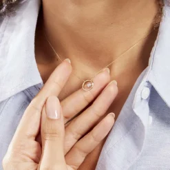 Histoire d'Or Collier Or Jaune Theda Diamants New