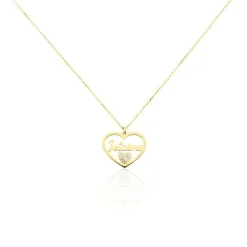 Histoire d'Or Collier Or Jaune Veridienne Oxyde De Zirconium Clearance