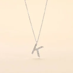 Histoire d'Or Collier Oran Or Blanc Diamant Discount