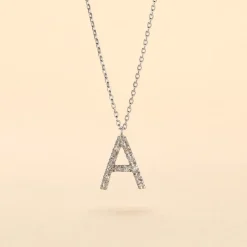 Histoire d'Or Collier Oran Or Blanc Diamant Online