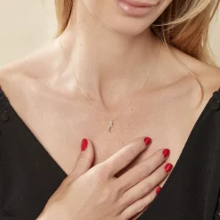 Histoire d'Or Collier Osanna s or jaune diamant