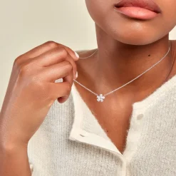 Histoire d'Or Collier Oskari Argent Blanc Oxyde De Zirconium Hot