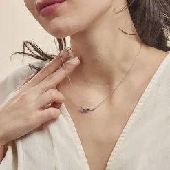 Histoire d'Or Collier Oya Argent Blanc Oxyde De Zirconium Online