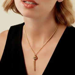 Histoire d'Or Collier Paavali Or Jaune Clearance