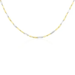 Histoire d'Or Collier Paqui Or Bicolore Sale