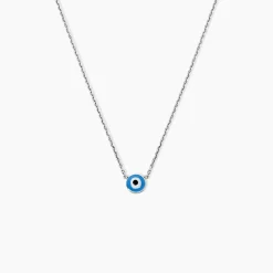 Histoire d'Or Collier Parad'eyes Argent Blanc Hot