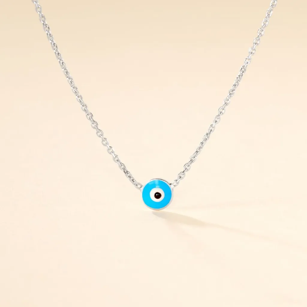 Histoire d'Or Collier Parad'eyes Argent Blanc Hot