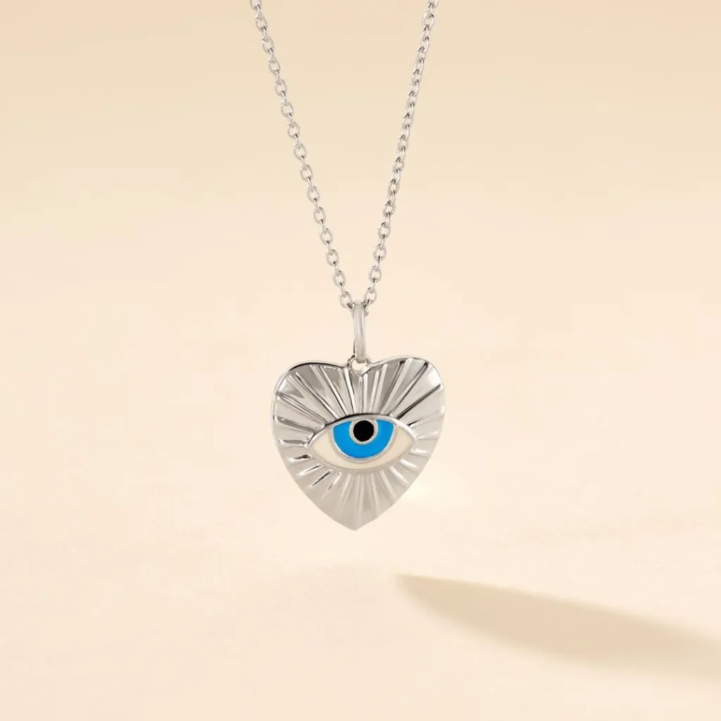 Histoire d'Or Collier Parad'eyes Argent Blanc Online