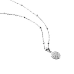 Histoire d'Or Collier Pascalin Argent Blanc Oxyde De Zirconium Best
