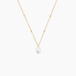 Histoire d'Or Collier Pearly Or Jaune Perle De Culture Sale