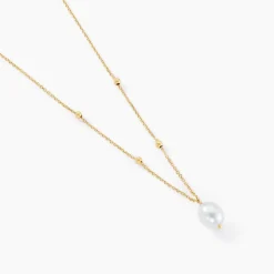 Histoire d'Or Collier Pearly Or Jaune Perle De Culture Sale