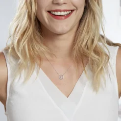 Histoire d'Or Collier Peinda Argent Blanc Oxyde De Zirconium Clearance