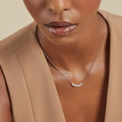 Histoire d'Or Collier Perlissima argent blanc perle de culture Best