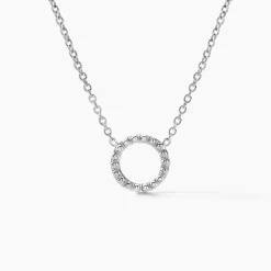 Histoire d'Or Collier Peytone Argent Blanc Discount