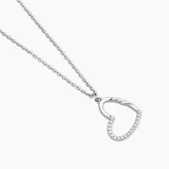 Histoire d'Or Collier Phila Argent Blanc Oxyde De Zirconium Clearance