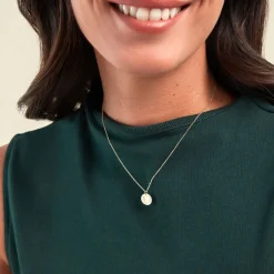 Histoire d'Or Collier Philana Or Jaune Nacre Outlet