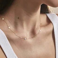 Histoire d'Or Collier Phoebe Or Jaune New