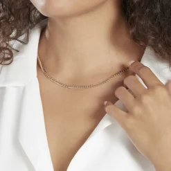 Histoire d'Or Collier Plaqué Or New