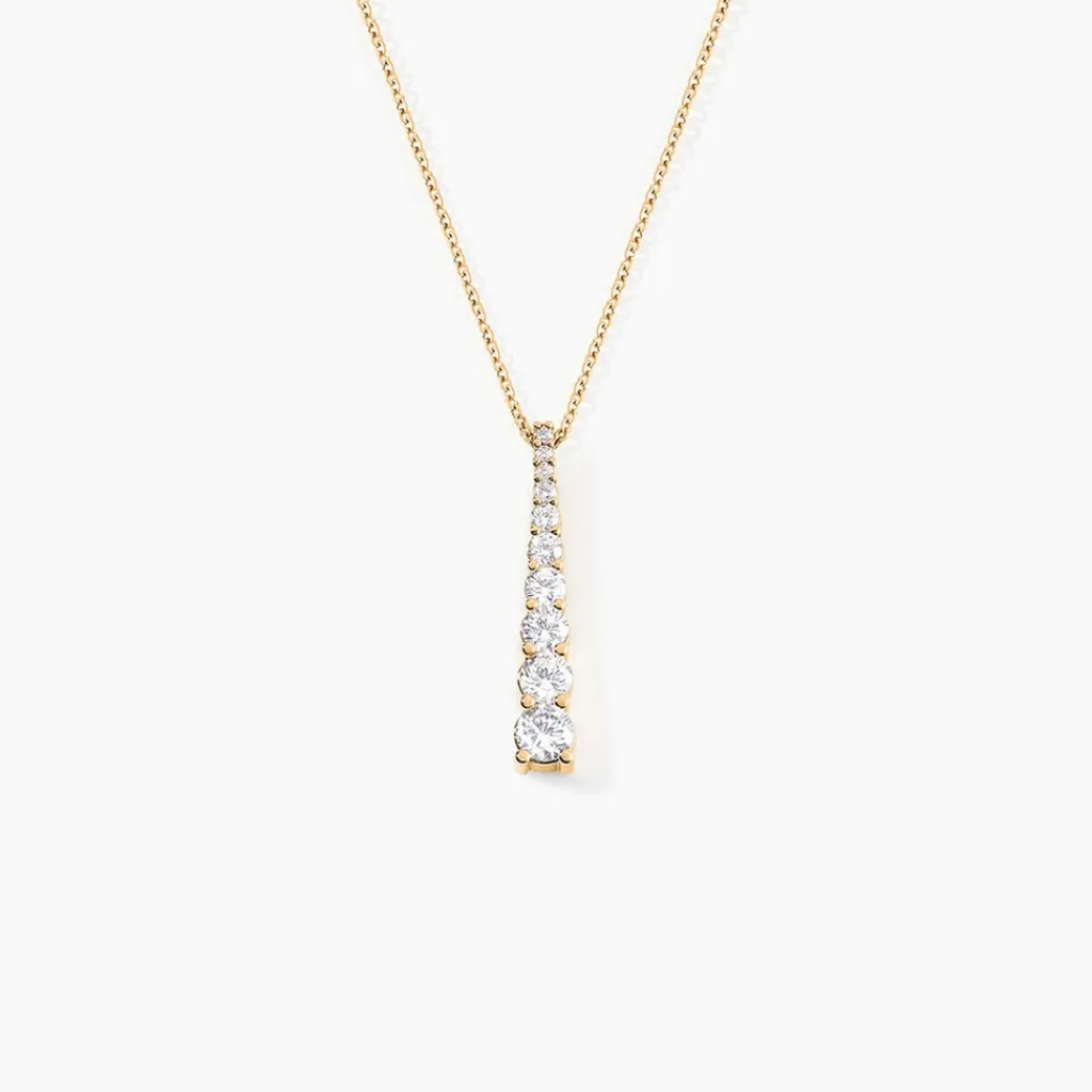 Histoire d'Or Collier Plaqué Or Beisiris Oxydes De Zirconium Hot