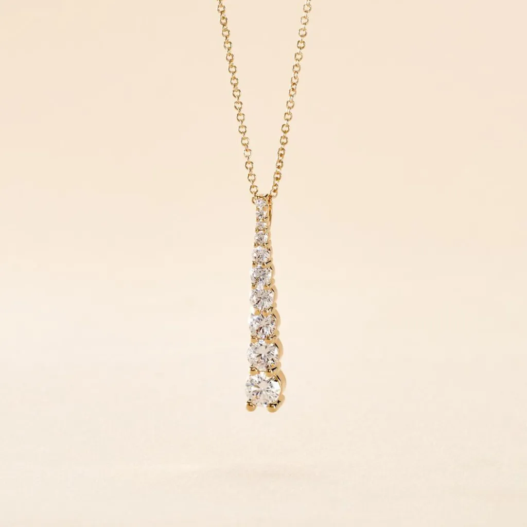 Histoire d'Or Collier Plaqué Or Beisiris Oxydes De Zirconium Hot