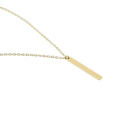 Histoire d'Or Collier Plaqué Or Jaune Bobby Sale