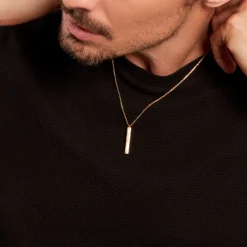 Histoire d'Or Collier Plaqué Or Jaune Bobby Sale