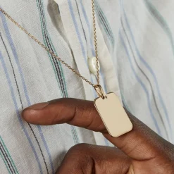 Histoire d'Or Collier Plaqué Or Jaune Idiattis Hot