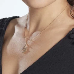 Histoire d'Or Collier Plaqué Or Jaune Lettra New