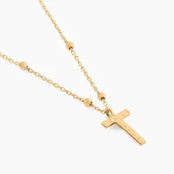 Histoire d'Or Collier Plaqué Or Jaune Lettra Clearance