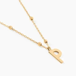 Histoire d'Or Collier Plaqué Or Jaune Lettra Discount