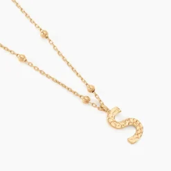 Histoire d'Or Collier Plaqué Or Jaune Lettra Online