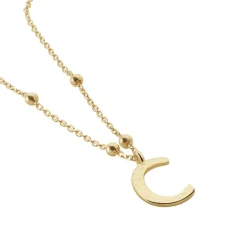 Histoire d'Or Collier Plaqué Or Jaune Lettra Outlet