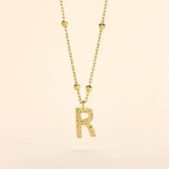 Histoire d'Or Collier Plaqué Or Jaune Lettra Online