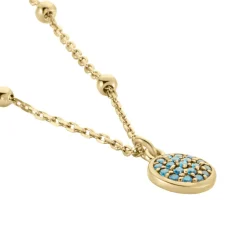 Histoire d'Or Collier Plaqué Or Jaune Mikayla Oxydes De Zirconium Best