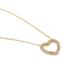 Histoire d'Or Collier Plaqué Or Jaune Xavia Oxydes De Zirconium Outlet