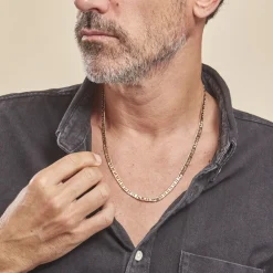 Histoire d'Or Collier Plaqué Or Kamen New