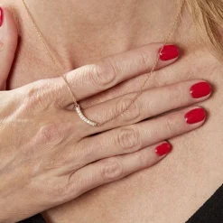 Histoire d'Or Collier Plaqué Or Kumb Oxydes De Zirconium Hot