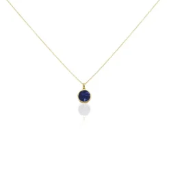 Histoire d'Or Collier Plaqué Or Neassa Sodalite Discount
