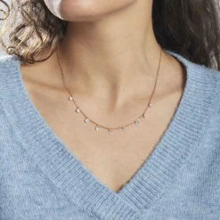 Histoire d'Or Collier Plaqué Or Oxydes De Zirconium plaqué or jaune oxyde Hot