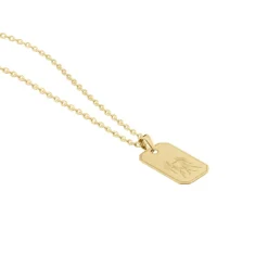 Histoire d'Or Collier Plaqué Or Quintien Sale