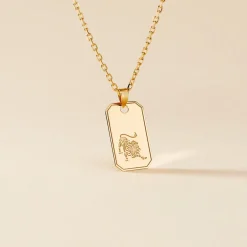 Histoire d'Or Collier Plaqué Or Quintien Hot